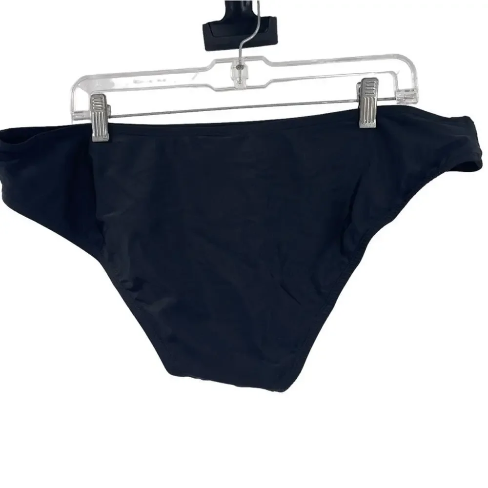 NWT Palisades Beach Club Black Bottoms XL